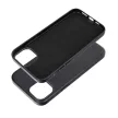 LEATHER MAG COVER case MagSafe tok iPhone 15 Plus, fekete