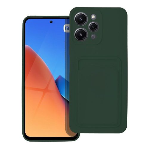 Card Case hátlap, tok XIAOMI Redmi 12 4G, zöld