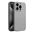 SILICONE MAG COVER tok MagSafe iPhone 15 Pro titánium, szürke