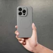 SILICONE MAG COVER tok MagSafe iPhone 15 Pro titánium, szürke