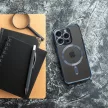 ELECTRO MAG COVER tok, MagSafe iPhone 15 Pro, kék, sötétszürke