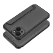 RAZOR Book oldalra nyíló tok iPhone 15, fekete
