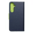 Smart Fancy oldalra nyíló tok Samsung Galaxy S24 Plus, sötétkék
