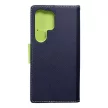Smart Fancy oldalra nyíló tok Samsung Galaxy S24 ULTRA zöld, sötétkék
