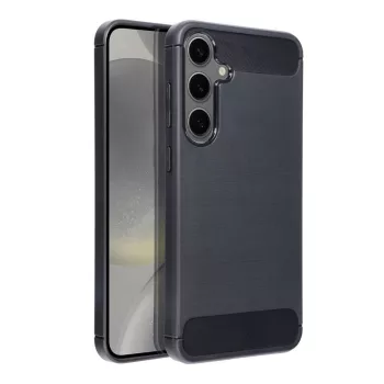 Carbon Case Samsung Galaxy S24 Plus hátlap, tok, fekete