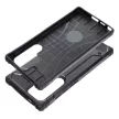 Hybrid Armor Tough Rugged ütésálló tok Samsung Galaxy S24 Ultra, fekete
