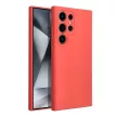 SILICONE case tok Samsung Galaxy S24 Ultra, piros