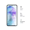 Blue Star edzett üvegfólia (2D nem teljes kijelzős sík üvegfólia) SAMSUNG Galaxy A55 5G