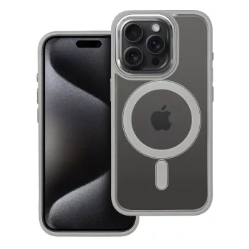   COLOR EDGE MAG COVER tok MagSafe iPhone 15 Pro titánium, szürke