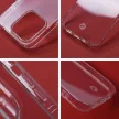 FORCELL F-PROTECT Long Lasting thin case tok iPhone 15 Pro, átlátszó