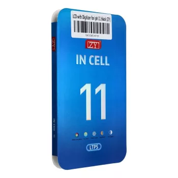   LCD képernyő iPhone 11 digitalizátorral, fekete (ZY-LTPS) IC átvihető