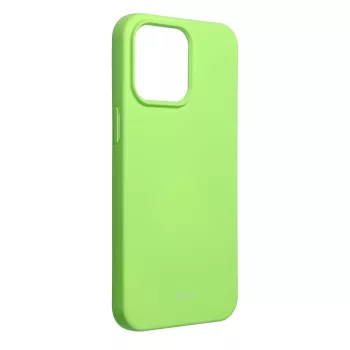 Roar Jelly Case hátlap, tok iPhone 15 Pro Max, zöld