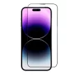 5D Full Glue edzett üvegfólia iPhone 14 Pro, + applikátor, fekete
