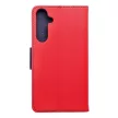 Smart Fancy oldalra nyíló tok SAMSUNG A55, piros, sötétkék