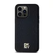 DKNY case for IPHONE 13 Pro Magsafe hátlap, tok DKHMP13LPSHRPSK Repeat Pattern W/Stack Logo, fekete