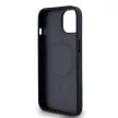 DKNY case for IPHONE 14 Magsafe hátlap, tok DKHMP14SPSHRPSK Repeat Pattern W/Stack Logo, fekete