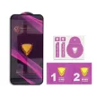 OG Premium Glass teljes kijelzős üvegfólia Xiaomi Redmi 10C/12C, fekete