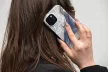 FORCELL F-PROTECT Mirage tok MagSafe iPhone 15 Plus, kék