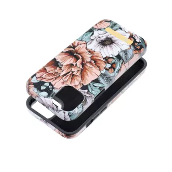   FORCELL F-PROTECT Mirage tok MagSafe iPhone 15 Plus virág, színes bokor, színes
