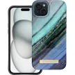FORCELL F-PROTECT Mirage tok MagSafe iPhone 15 Plus jade márvány, színes