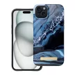 FORCELL F-PROTECT Mirage tok, MagSafe iPhone 15 Plus óceán márvány, színes