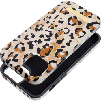   FORCELL F-PROTECT Mirage tok, MagSafe iPhone 15 Plus vad párduc, színes