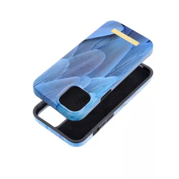   FORCELL F-PROTECT Mirage tok, MagSafe iPhone 15 Plus, kék madár, színes