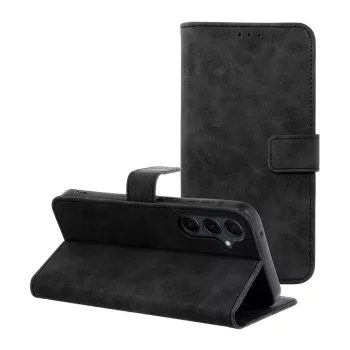 TENDER Book Case oldalra nyíló tok SAMSUNG A55 5G, fekete