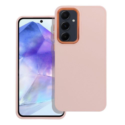Frame case tok SAMSUNG A55 5G, rózsaszín