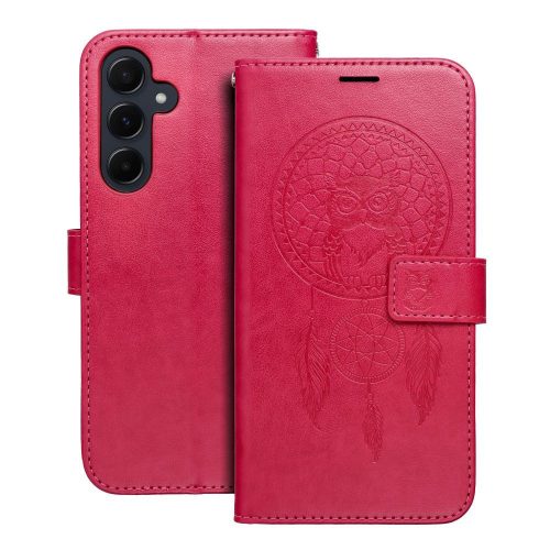 MEZZO Book case, oldalra nyíló tok SAMSUNG A55 5G álomcsapdás, rózsaszín