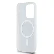 DKNY case for IPHONE 13 Pro Max Magsafe hátlap, tok DKHMP13XHRHSEK Repeat Texture Pattern W/ Stripe, fekete
