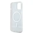 DKNY case for IPHONE 14 Magsafe hátlap, tok DKHMP14SHCPTSK Checkered Pattern W/Printed Stripes, fekete