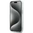 DKNY case for IPHONE 14 Magsafe hátlap, tok DKHMP14SHCPTSE Checkered Pattern W/Printed Stripes, bézs