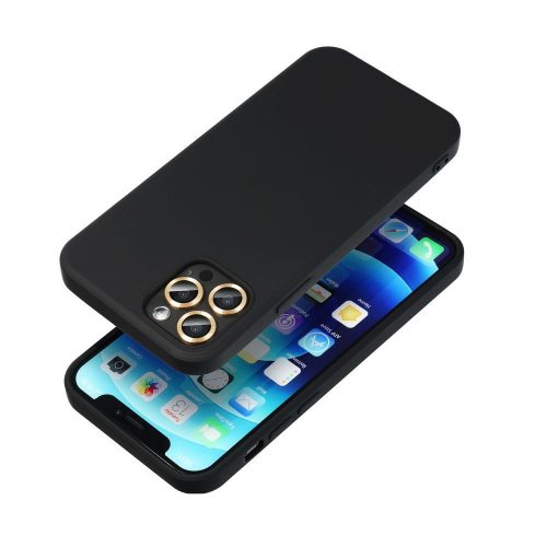 SILICONE case tok SAMSUNG A55 5G, fekete