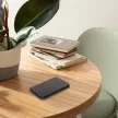 SMART MAG Book oldalra nyíló tok MagSafe iPhone 15 Plus, fekete