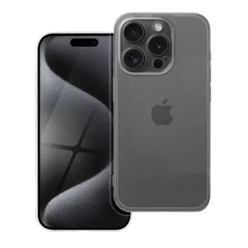   CLEAR CASE 1,5 mm szilikon tok iPhone 14 Pro Max, átlátszó