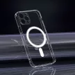 CLEAR MAG COVER (MID) tok MagSafe for iPhone 15 Plus, átlátszó