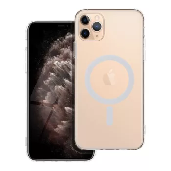   FROST MAG COVER tok kameravédelemmel, MagSafe iPhone 11 Pro Max, átlátszó