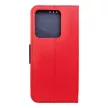 Smart Fancy oldalra nyíló tok XIAOMI Redmi Note 13 5G, piros, sötétkék