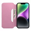 DUAL POCKET Book oldalra nyíló tok XIAOMI Redmi Note 13 Pro Plus 5G, rózsaszín
