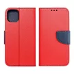 Smart Fancy oldalra nyíló tok XIAOMI Redmi Note 13 Pro Plus 5G, piros, sötétkék