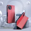 Smart Fancy oldalra nyíló tok XIAOMI Redmi Note 13 Pro Plus 5G, piros, sötétkék