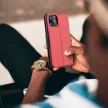 Smart Fancy oldalra nyíló tok XIAOMI Redmi Note 13 Pro Plus 5G, piros, sötétkék