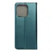 Smart Magnetic Xiaomi Redmi Note 13 4G oldalra nyíló tok, zöld