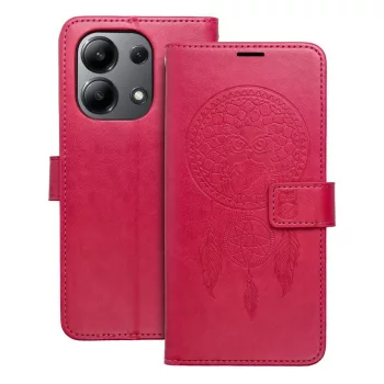   MEZZO Book case, oldalra nyíló tok XIAOMI Redmi Note 13 4G álomcsapdás, rózsaszín