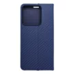 LUNA Book Carbon oldalra nyíló tok XIAOMI Redmi Note 13 5G, kék