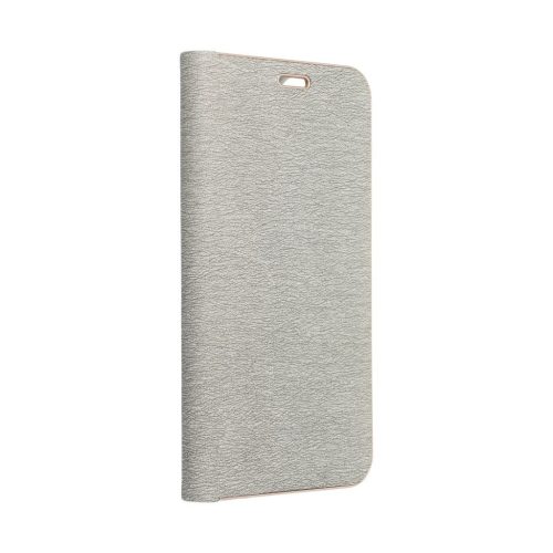 LUNA Book Gold oldalra nyíló tok XIAOMI Redmi NOTE 13 4G, ezüst