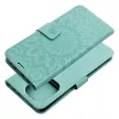 MEZZO Book case, oldalra nyíló tok XIAOMI Redmi Note 13 4G mandala, zöld
