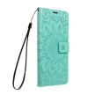 MEZZO Book case, oldalra nyíló tok XIAOMI Redmi Note 13 4G mandala, zöld