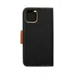 CANVAS oldalra nyíló tok XIAOMI Redmi Note 13 4G, fekete